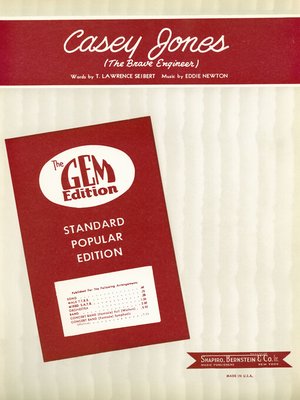 cover image of Casey Jones (The Brave Engineer)